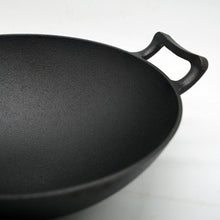 Load image into Gallery viewer, 14" Cast Iron Wok - Eco Prima Home and Commercial Kitchen Supply