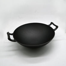 Load image into Gallery viewer, 14" Cast Iron Wok - Eco Prima Home and Commercial Kitchen Supply