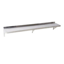 Load image into Gallery viewer, 16 Gauge Stainless Steel 12" x 72" Heavy Duty Solid Wall Shelf - Eco Prima Home and Commercial Kitchen Supply