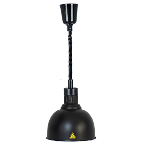 Black Pendant Food Heat Lamp, 25 cm – Eco Prima Home and