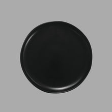 Load image into Gallery viewer, Round Black Ceramic Plate
