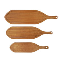 Load image into Gallery viewer, Wooden Paddle Serving Board