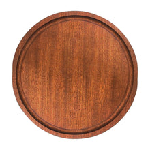 Load image into Gallery viewer, Round Wooden Serving Board
