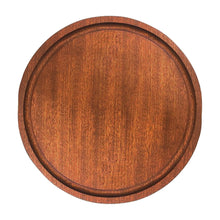 Load image into Gallery viewer, Round Wooden Serving Board