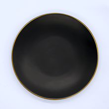 Load image into Gallery viewer, 11&quot; Matte Black Plate - Eco Prima Home and Commercial Kitchen Supply
