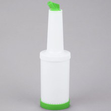 Load image into Gallery viewer, 1L Pour Bottle with Green Spout and Cap - Eco Prima Home and Commercial Kitchen Supply