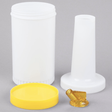 Load image into Gallery viewer, 1L Pour Bottle with Yellow Spout and Cap - Eco Prima Home and Commercial Kitchen Supply