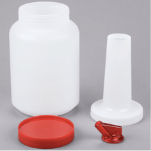 Load image into Gallery viewer, 2L Pour Bottle with Red Spout and Cap - Eco Prima Home and Commercial Kitchen Supply