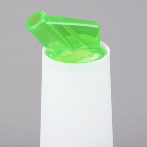 2L Pour Bottle with Green Spout and Cap - Eco Prima Home and Commercial Kitchen Supply