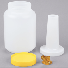 Load image into Gallery viewer, 2L Pour Bottle with Yellow Spout and Cap - Eco Prima Home and Commercial Kitchen Supply