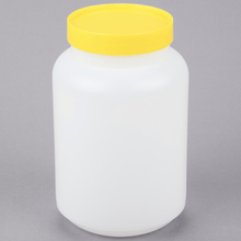 Load image into Gallery viewer, 2L Pour Bottle with Yellow Spout and Cap - Eco Prima Home and Commercial Kitchen Supply