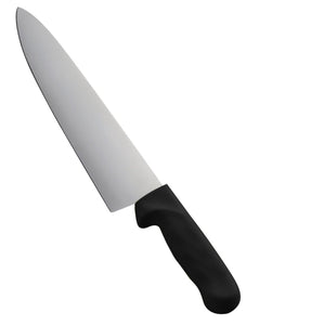 10" Black Chef Knife - Eco Prima Home and Commercial Kitchen Supply