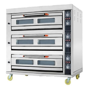 3-Deck 9-Tray Gas Oven