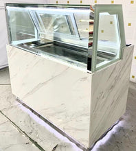 Load image into Gallery viewer, Ice Cream Showcase w/ Marble Base, L864 x W910 x H1350 mm
