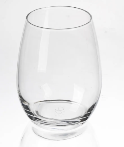 600 ml Clear Pasabache Stemless Wine Glass