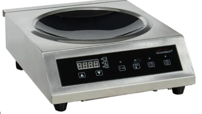 3.5 KW Stainless Steel Electric Countertop Wok Induction Range