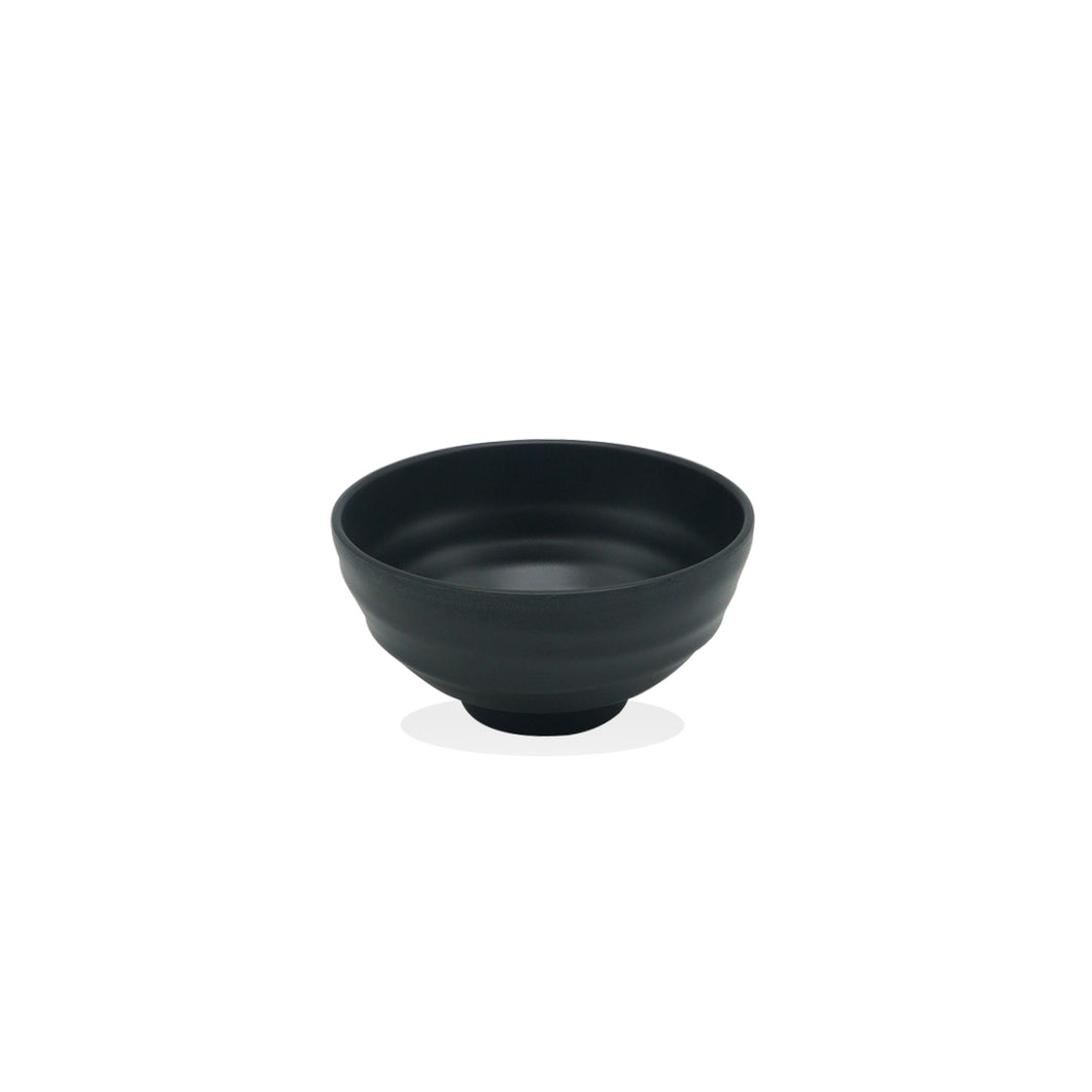 Black Melamine Bowl