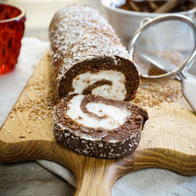 Load image into Gallery viewer, Brown Swiss Roll Cake Mat / Multi-purpose Heat Resistant Pad
