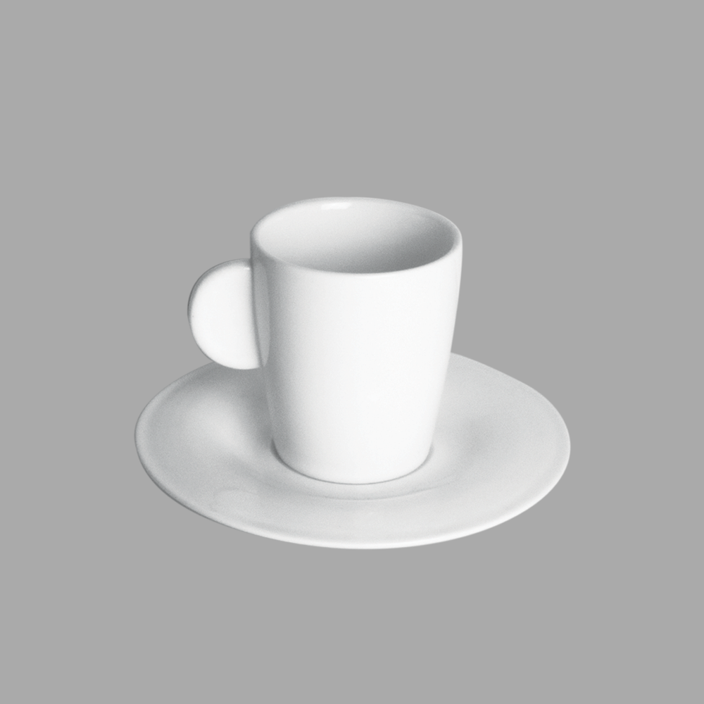 Amaya Espresso Cup with Saucer