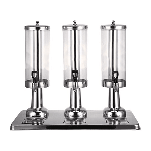 3L Triple Head Juice Dispenser - Eco Prima Home and Commercial Kitchen Supply