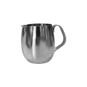 Rounded Stainless Steel Frothing Pitcher