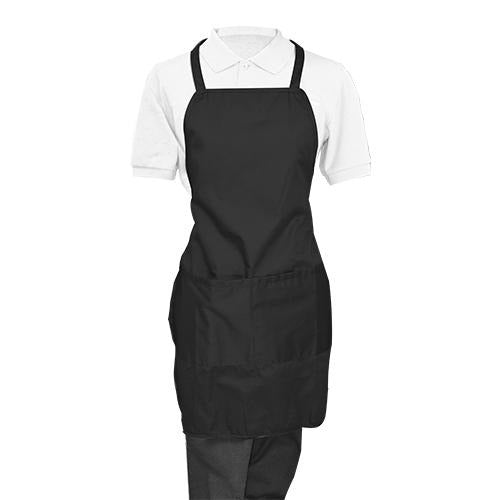 Black Whole Apron - Eco Prima Home and Commercial Kitchen Supply