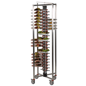 84-Plate Mobile Jackstack Trolley - Eco Prima Home and Commercial Kitchen Supply