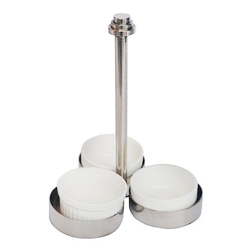 3-Part Condiment Server - Eco Prima Home and Commercial Kitchen Supply