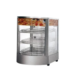 Small Silver Warming Showcase - Eco Prima Home and Commercial Kitchen Supply