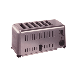 6-Slice Commercial Toaster - Eco Prima Home and Commercial Kitchen Supply