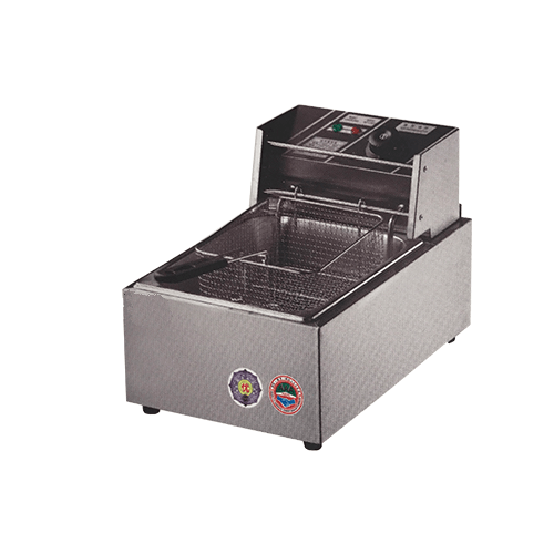 8L Single Tank Electric Fryer - Eco Prima Home and Commercial Kitchen Supply