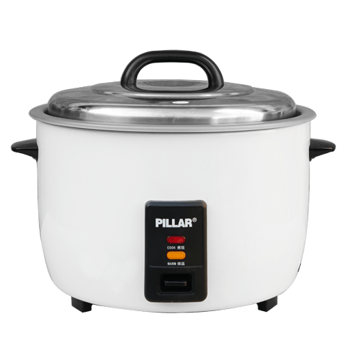 Pillar 40 Cup (20 Cup Raw) Electric Rice Cooker and Warmer - Eco Prima Home and Commercial Kitchen Supply