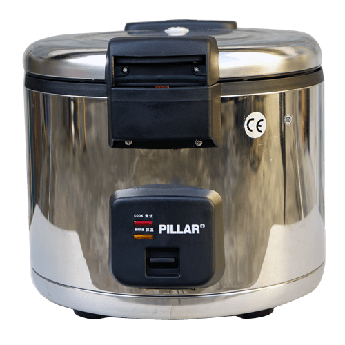 Pillar 75 Cup (38 Cup Raw) Stainless Steel Electric Rice Cooker and Warmer - Eco Prima Home and Commercial Kitchen Supply