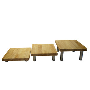 Square Wooden Risers