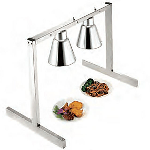 Double Head Silver Food Warmer - Eco Prima Home and Commercial Kitchen Supply