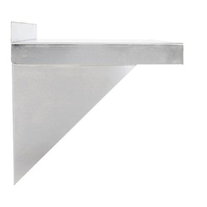 16 Gauge Stainless Steel 12" x 36" Heavy Duty Solid Wall Shelf - Eco Prima Home and Commercial Kitchen Supply