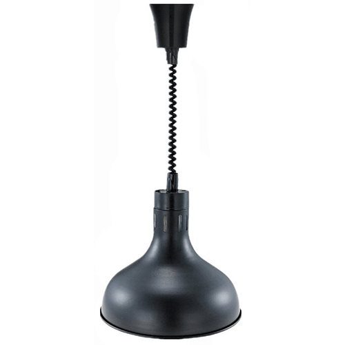 Black Pendant Food Heat Lamp, 29 cm - Eco Prima Home and Commercial Kitchen Supply