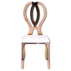 Rose Gold Eternity Banquet Chair - Eco Prima Home and Commercial Kitchen Supply