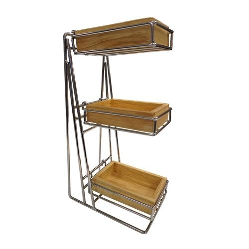 3-Tier Condiments Container - Eco Prima Home and Commercial Kitchen Supply