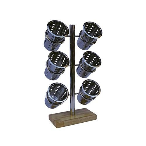 6-Compartment Condiment Display - Eco Prima Home and Commercial Kitchen Supply