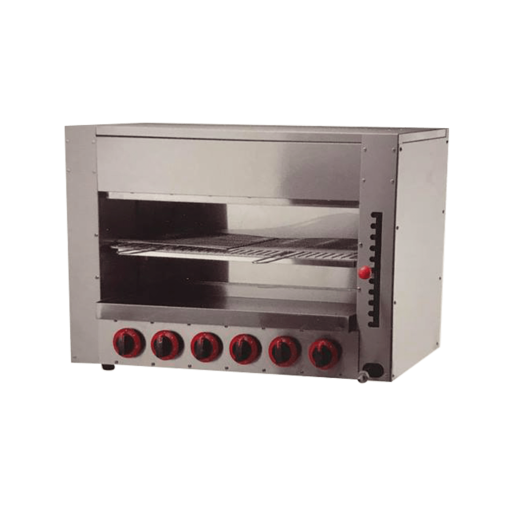 6-Burner Salamander Grill - Eco Prima Home and Commercial Kitchen Supply