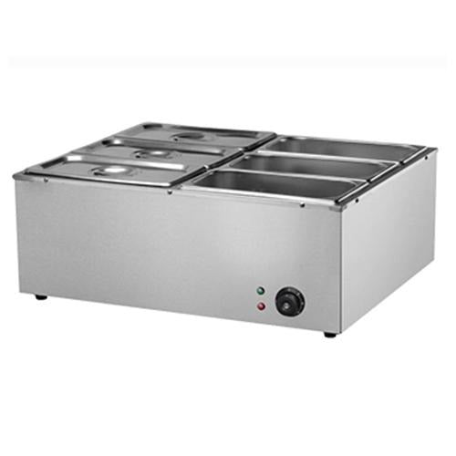 6-Basket Electric Bain Marie - Eco Prima Home and Commercial Kitchen Supply