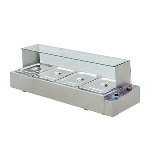 4-Basket Electric Bain Marie - Eco Prima Home and Commercial Kitchen Supply