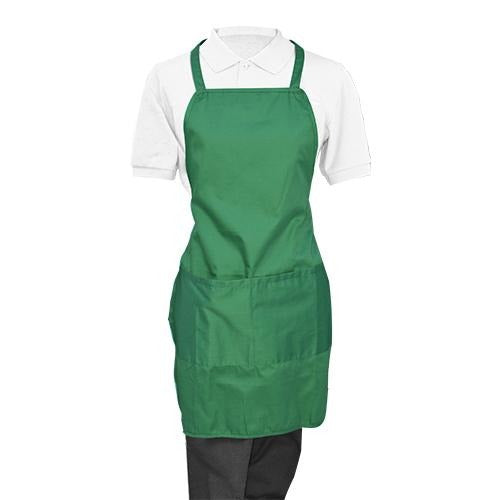 Green Whole Apron - Eco Prima Home and Commercial Kitchen Supply