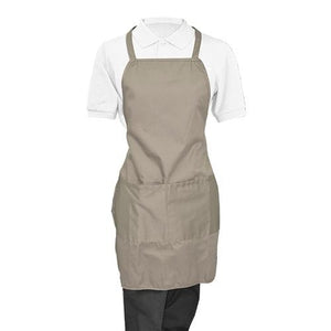 Gray Whole Apron - Eco Prima Home and Commercial Kitchen Supply