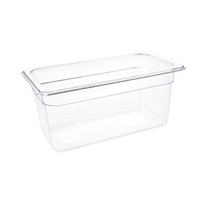 1/3 x 6" Polycarbonate Gastronorm Pan - Eco Prima Home and Commercial Kitchen Supply