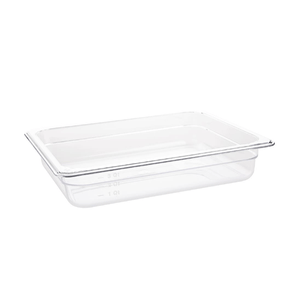1/2 x 2" Polycarbonate Gastronorm Pan - Eco Prima Home and Commercial Kitchen Supply