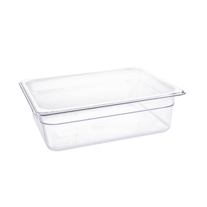 1/2 x 4" Polycarbonate Gastronorm Pan - Eco Prima Home and Commercial Kitchen Supply
