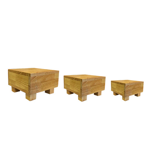 Cube Wooden Risers
