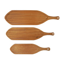 Load image into Gallery viewer, Wooden Paddle Serving Board
